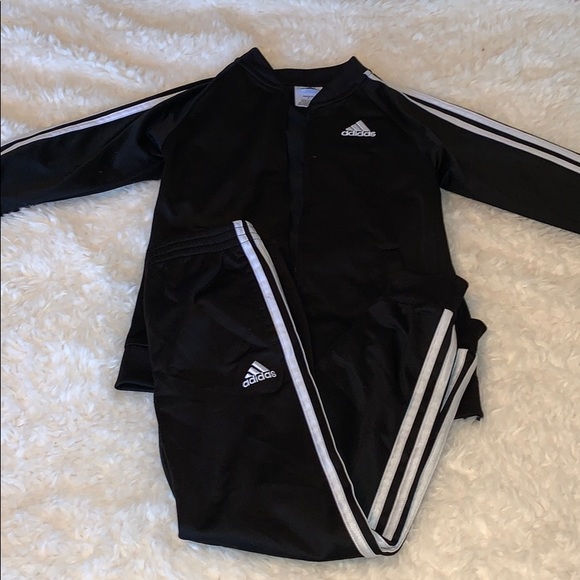 adidas Other - 7 Youth Adidas 3 Stripe Track Suit